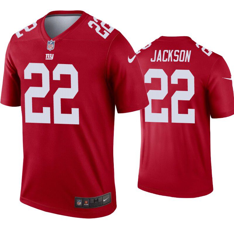 Men New York Giants 22 Adoree Jackson Nike Red Inverted Legend NFL Jersey